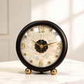 Solid Wood Shell Desk Clock