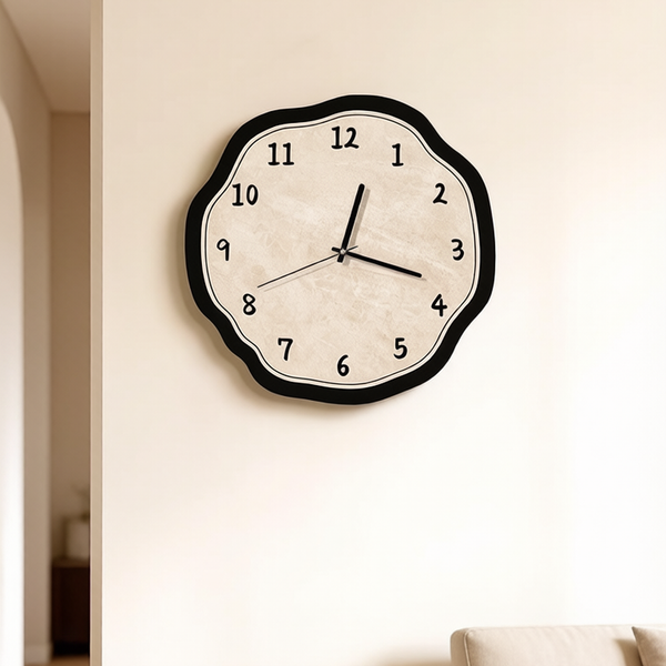 Flower Wall Clock
