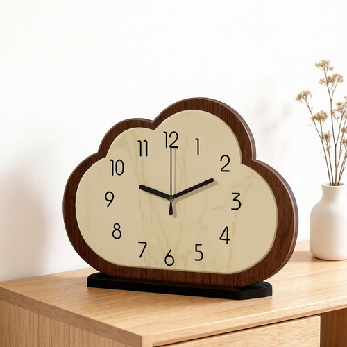 Cloud Vintage Desk Clock