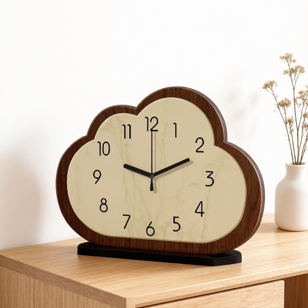 Cloud Vintage Desk Clock
