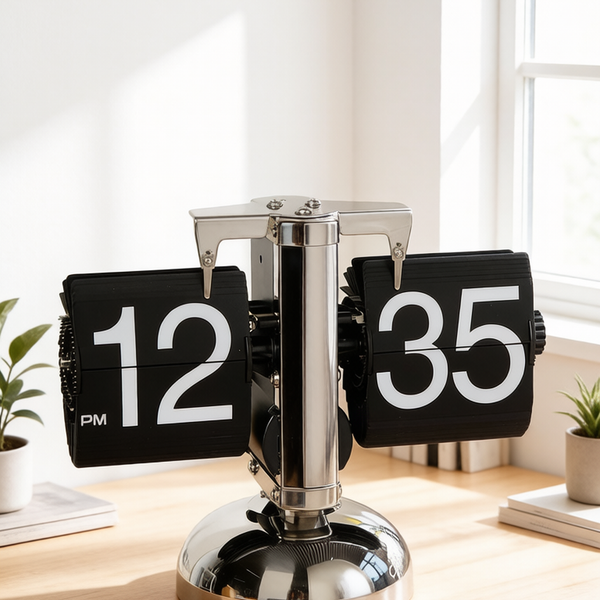 European Auto Flip Clock