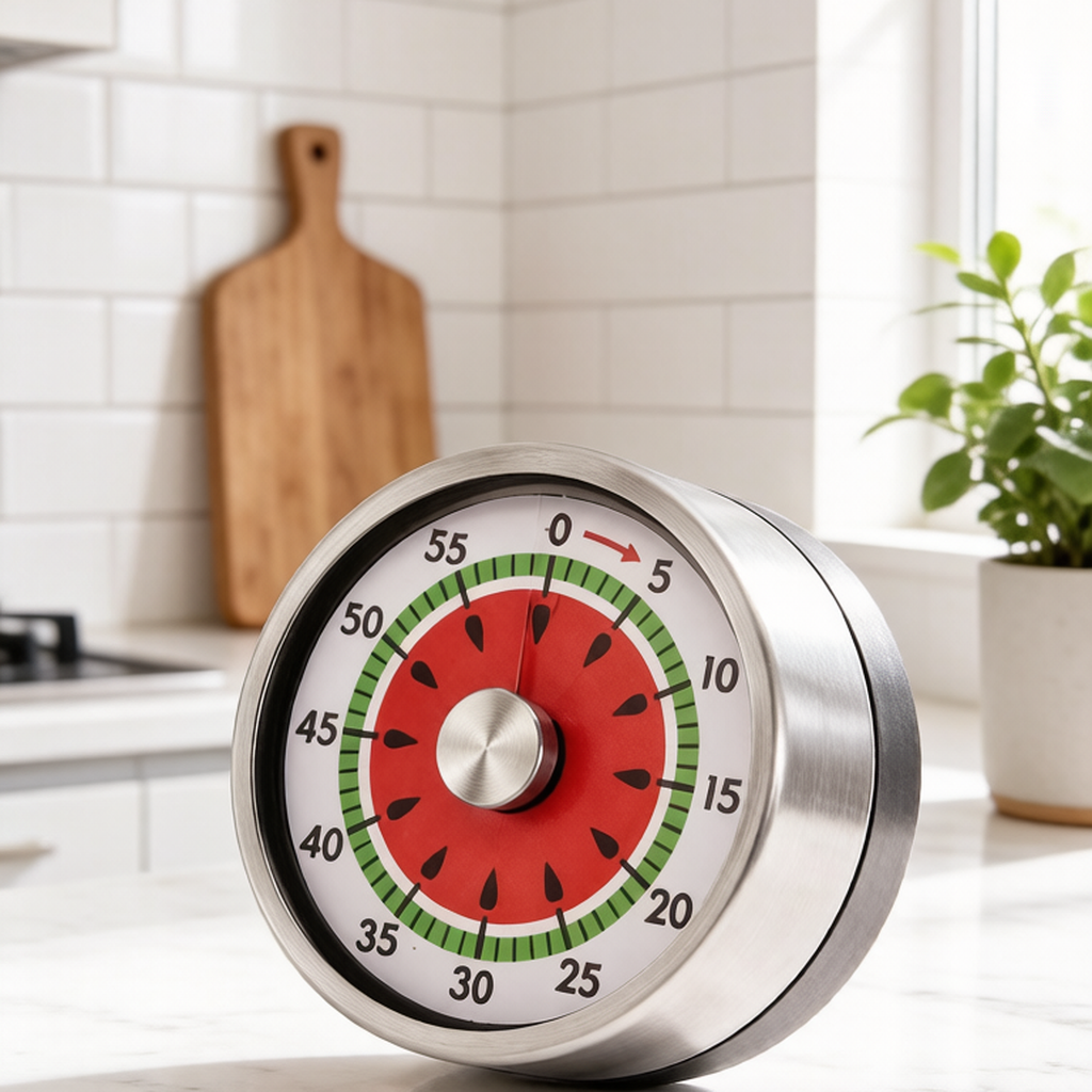 Magnetic Watermelon Mechanical Timer