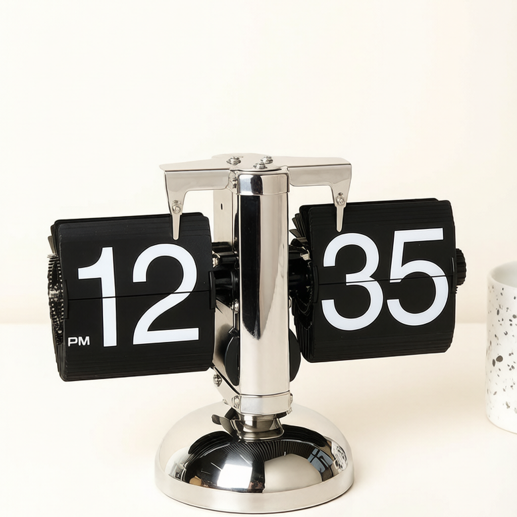 European Auto Flip Clock