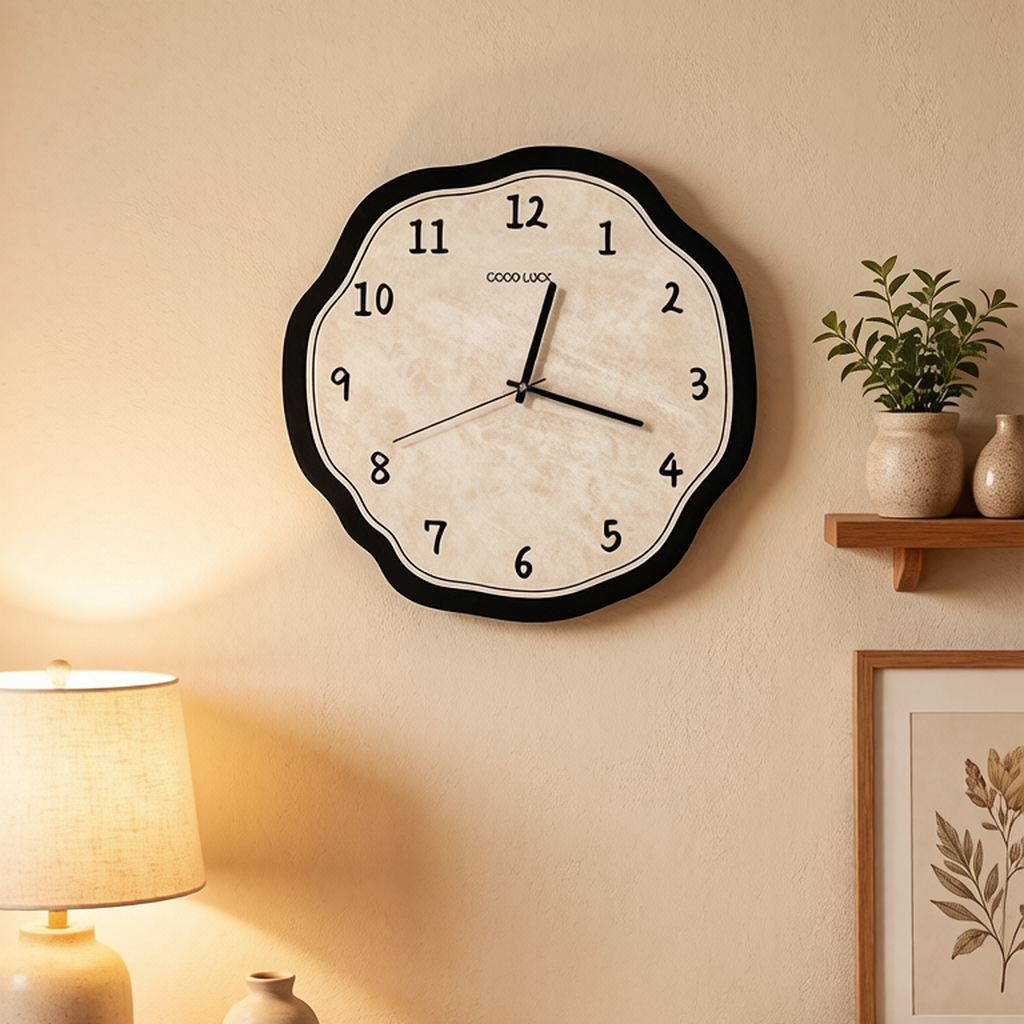 Flower Wall Clock