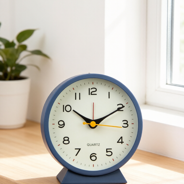 Minimal Metal Alarm Clock